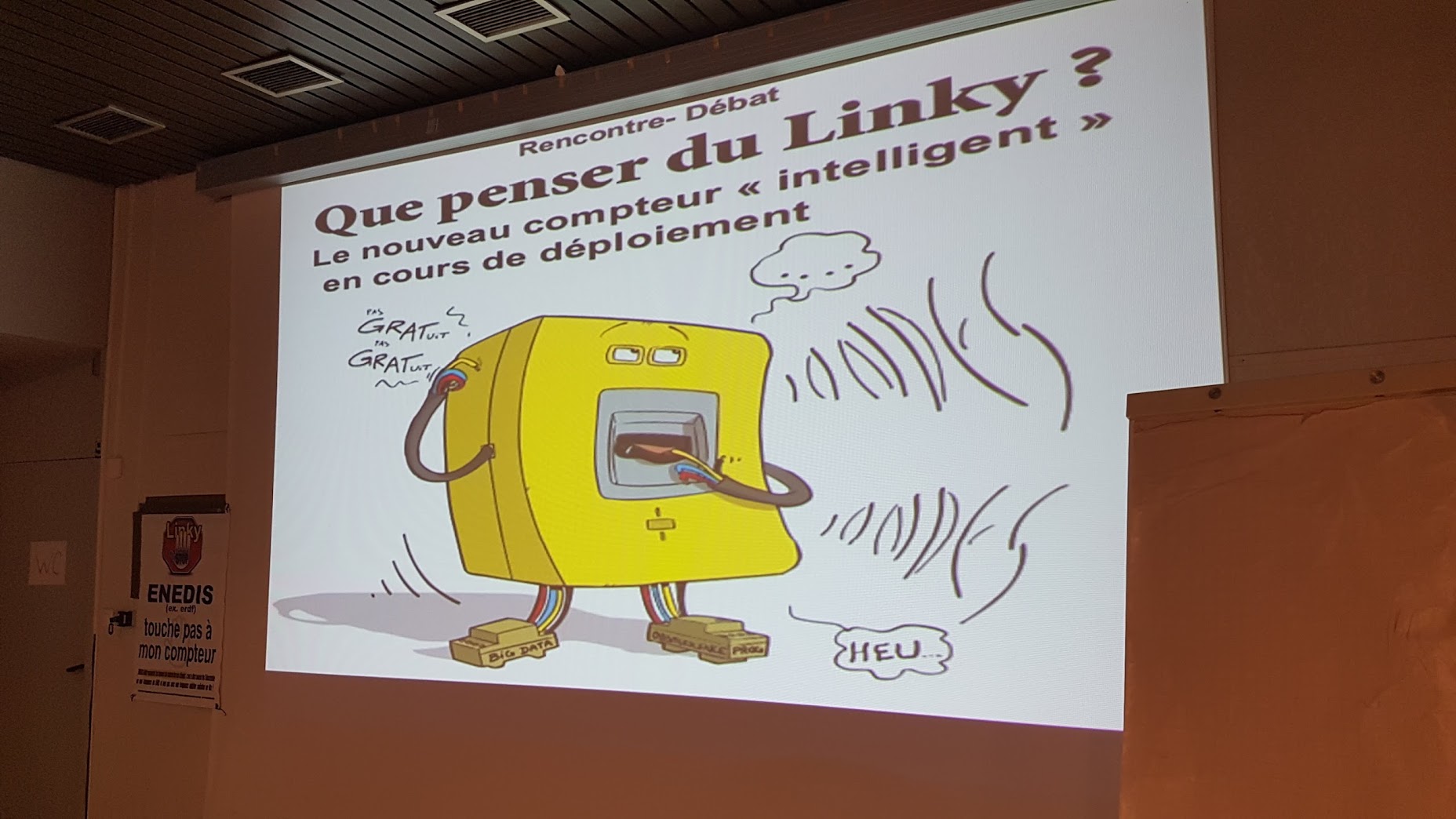 Lire la suite à propos de l’article Réunion d’information sur les Compteurs LINKY (EDF-ENEDIS)