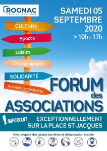 Lire la suite à propos de l’article Forum des Associations 2020